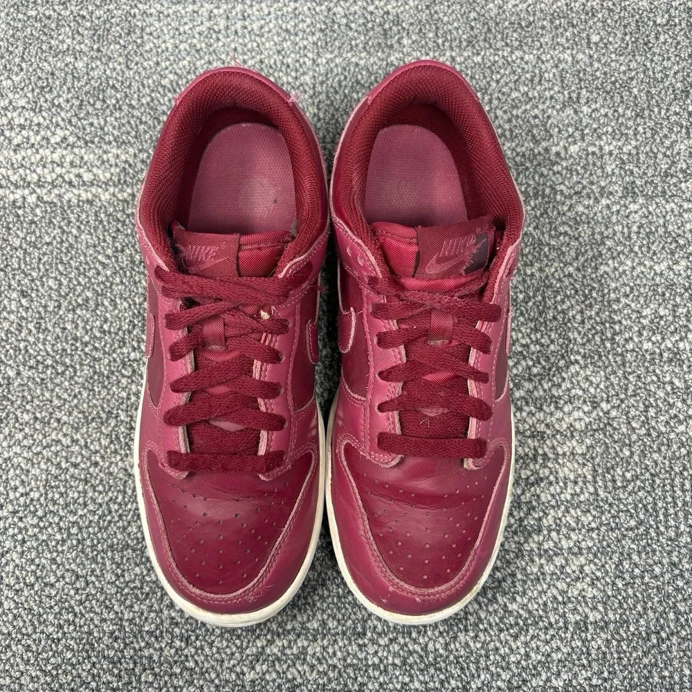 Nike Dunk Low GS Team Red Sweet Beet White Youth 6.5Y FB9109-602 Shoes